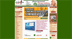 Desktop Screenshot of dinamica-tienda.com